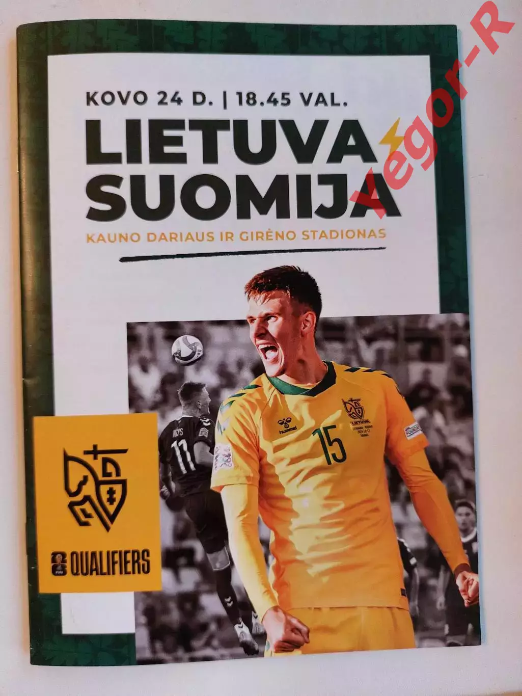 ЛИТВА - ФИНЛЯНДИЯ 24 марта 2025 отб. ЧМ-2026 ОФИЦИАЛЬНАЯ