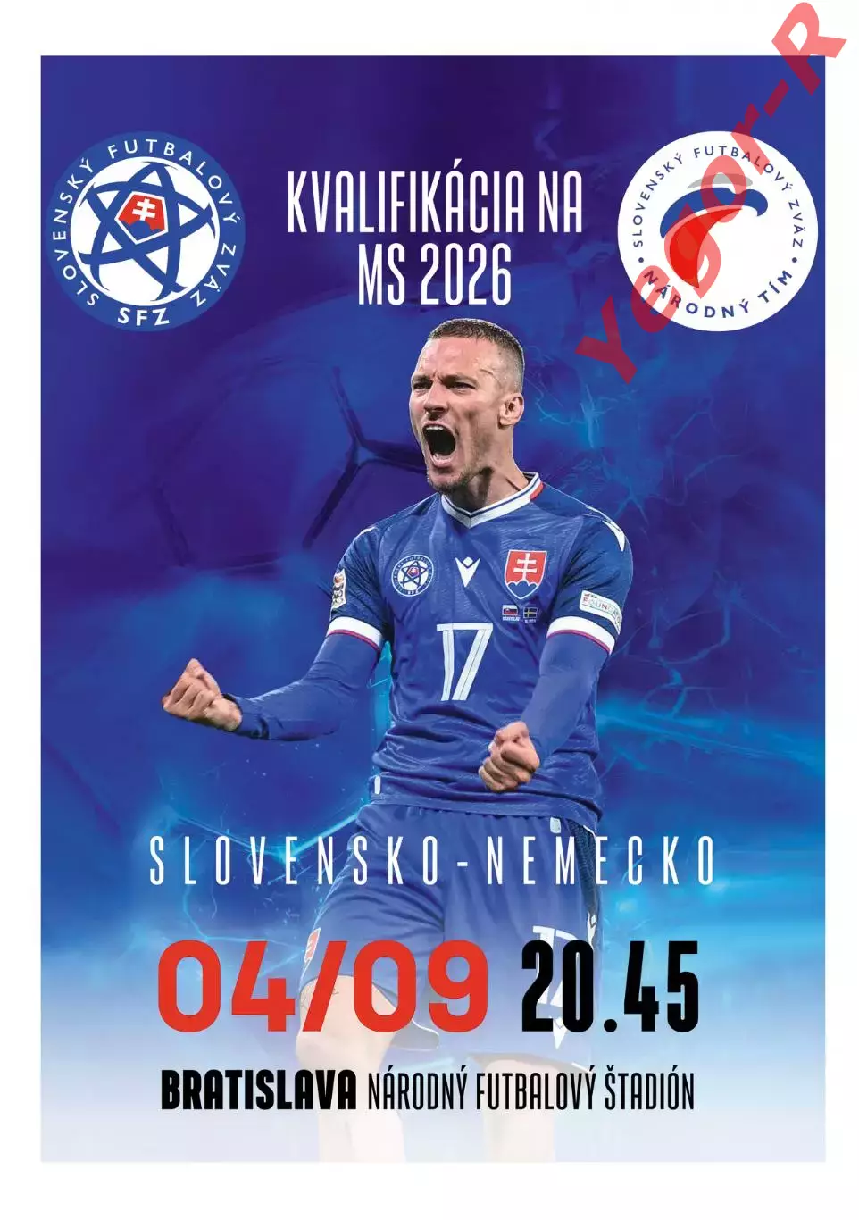 СЛОВАКИЯ - ГЕРМАНИЯ 4 сентября 2025 отб. ЧМ-2026 официальная