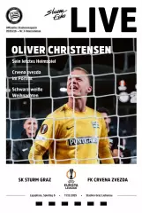 ШТУРМ Грац Австрия - ЦРВЕНА ЗВЕЗДА Белград Сербия 11 декабря 2025 ЛЕ ОФИЦИАЛЬНАЯ