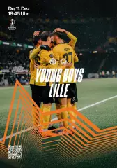 ЯНГ БОЙЗ Берн Швейцария - ЛИЛЛЬ Франция 11 декабря 2025 ЛЕ ОФИЦИАЛЬНАЯ