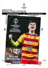 ЯГЕЛЛОНИЯ Польша - РАЙО ВАЛЬЕКАНО Испания 11 декабря 2025 ЛК ФАН 12стр + офиц ТШ