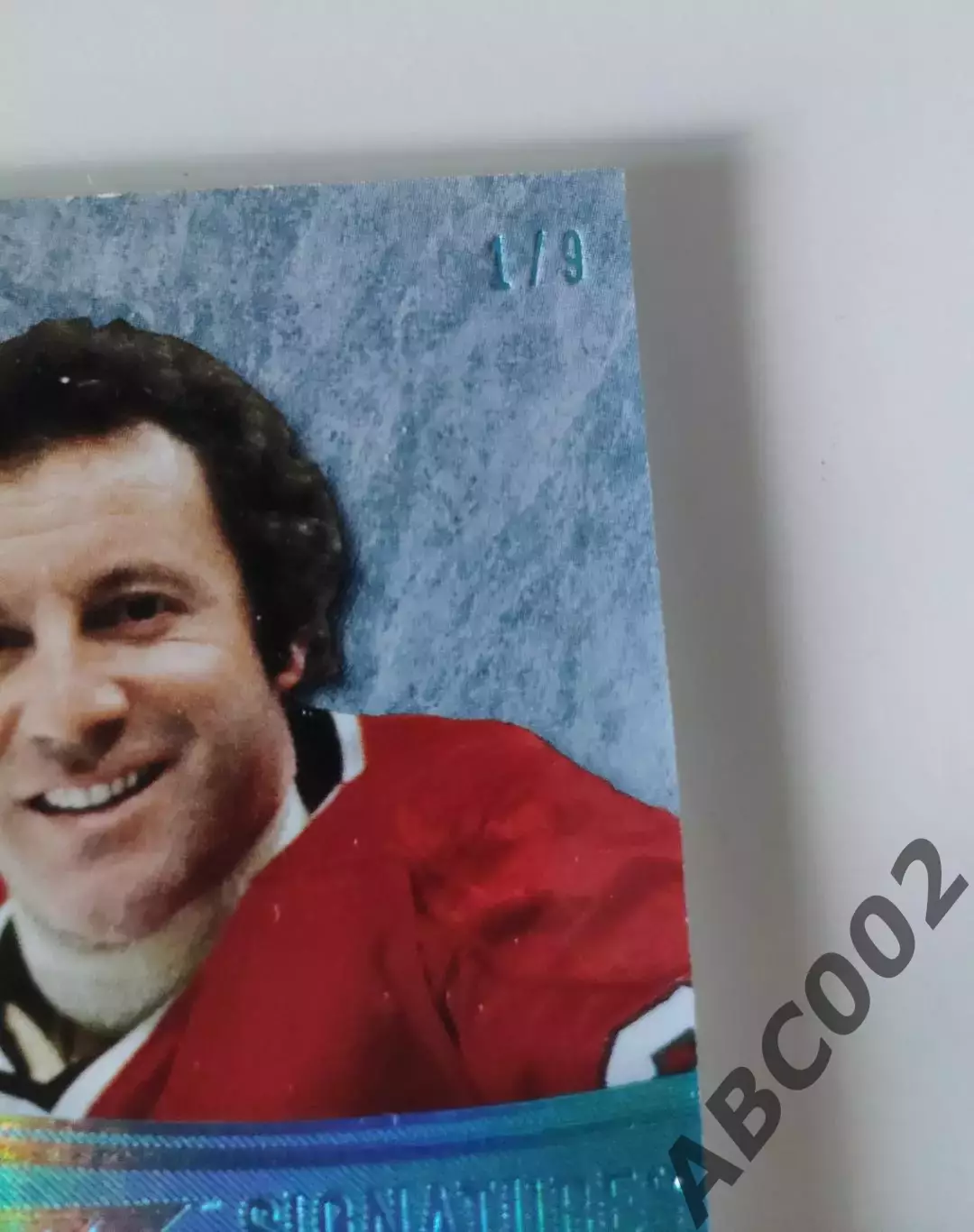 Автограф карта Leaf Ultimate Signatures 1/9 Tony Esposito 1