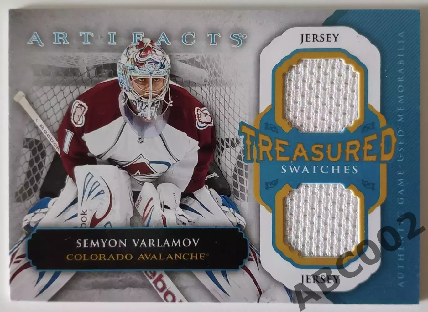 Джерси / Семен Варламов / Colorado Avalanche / Локомотив / Capitals