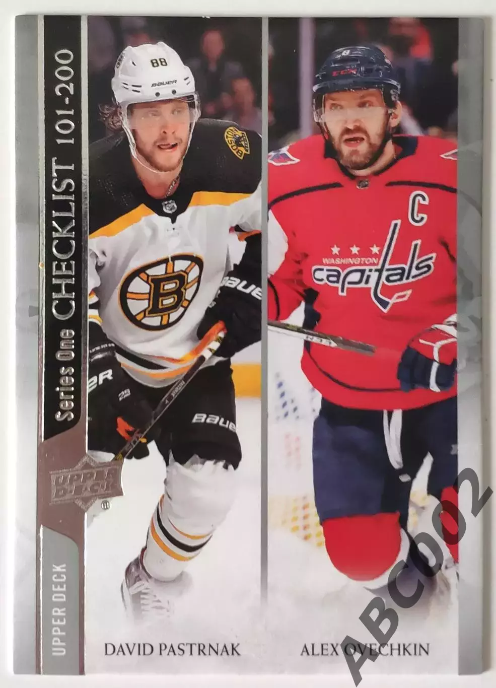 НХЛ / Давид Пастрнак - Александр Овечкин / Bruins / Capitals