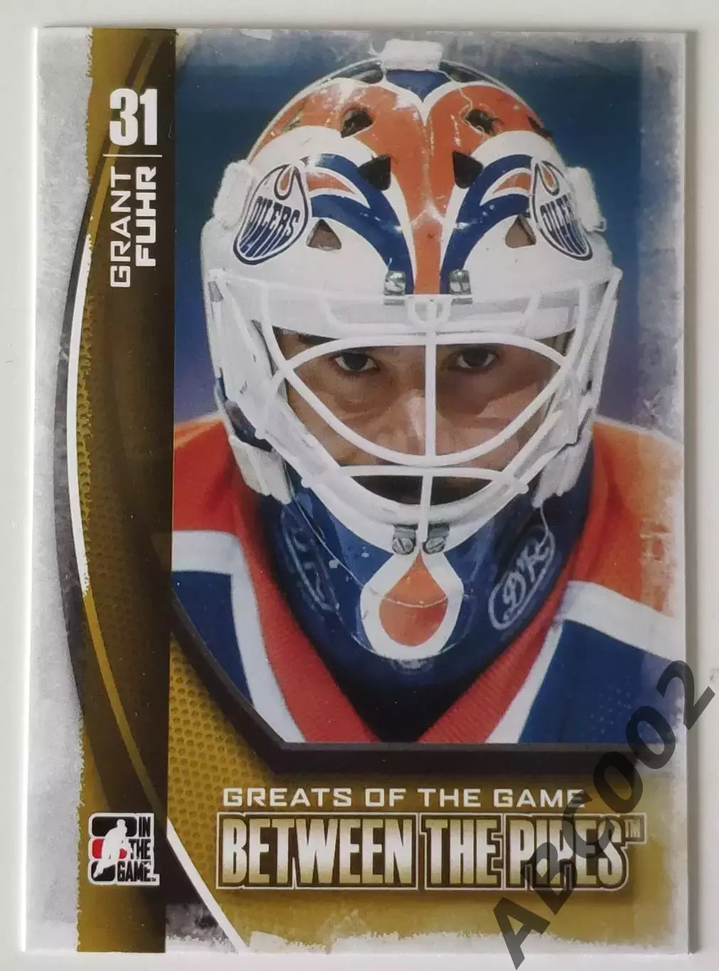 Карточка НХЛ / Grant Fuhr / Between The Pipes / Oilers