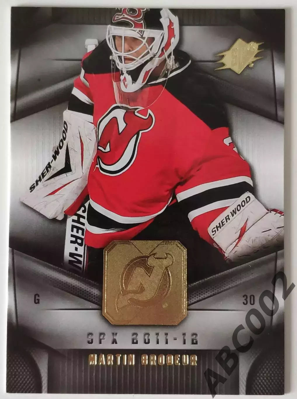 Карточка НХЛ / Martin Brodeur / Devils