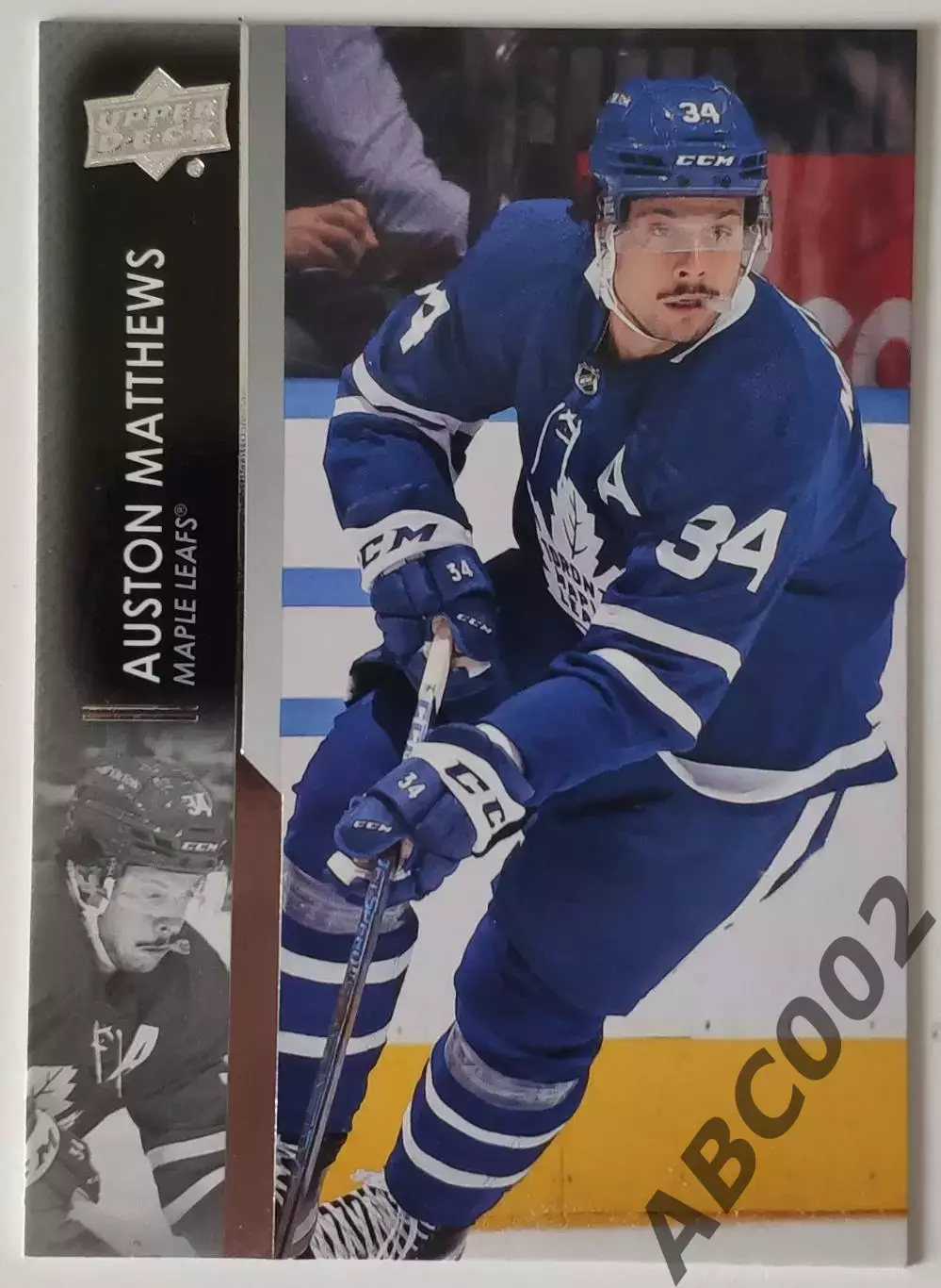 Карточка НХЛ / Auston Matthews / Maple Leafs