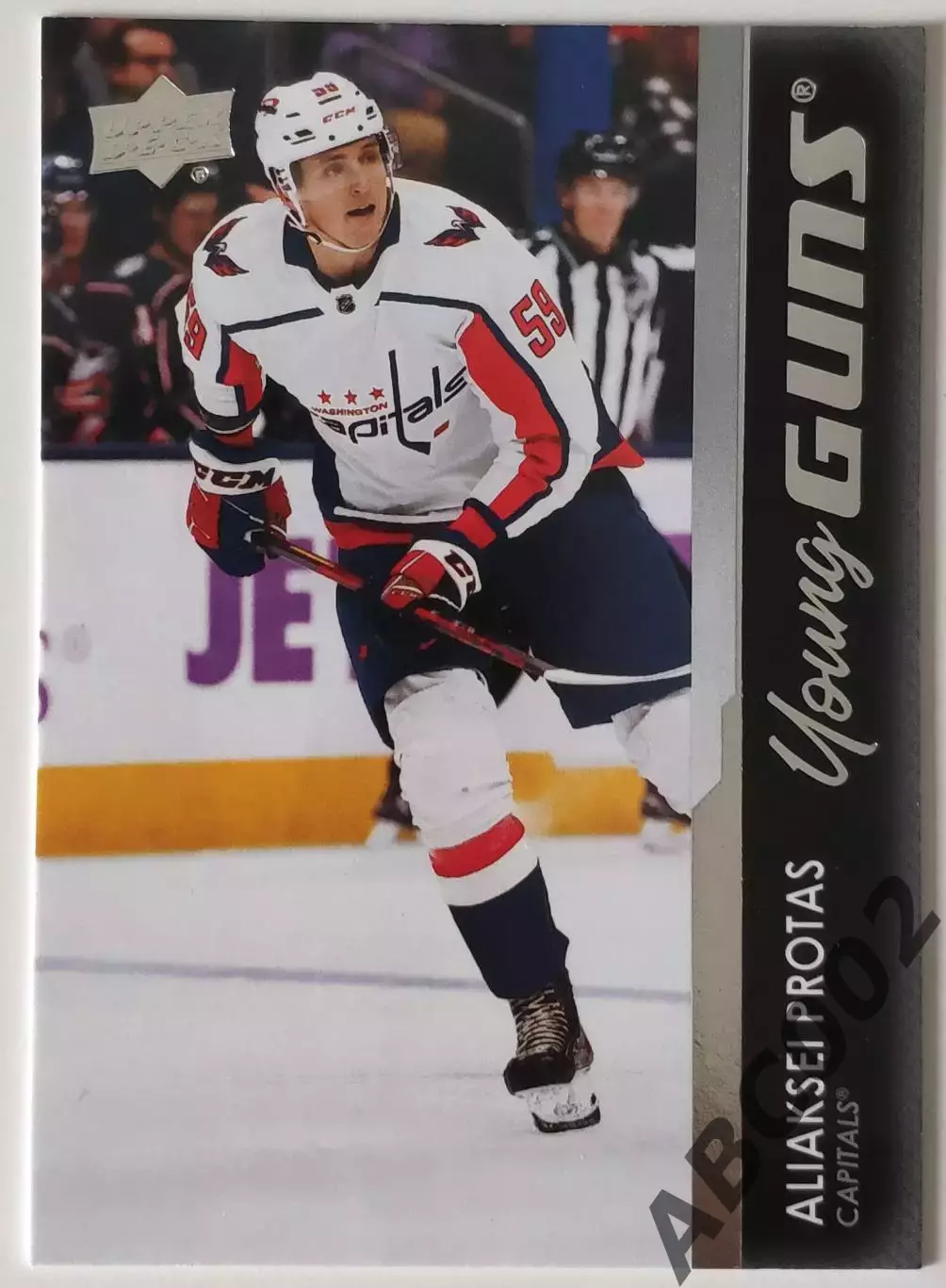 Карточка НХЛ / Young Guns / Aliaksei Protas / Washington Capitals