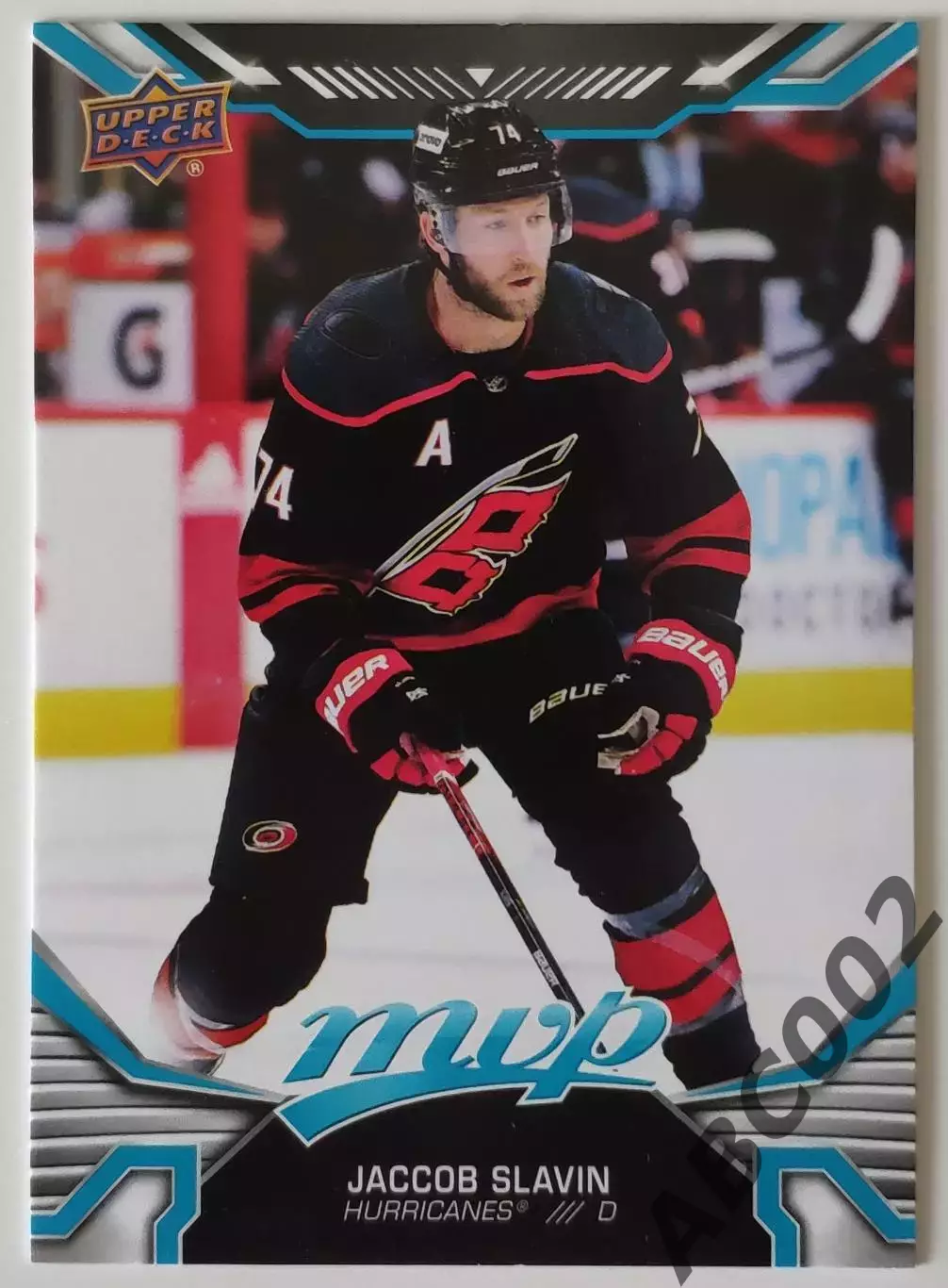 Карточка НХЛ / Jaccob Slavin/ Hurricanes