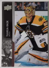 Карточка НХЛ / Tuukka Rask / Bruins