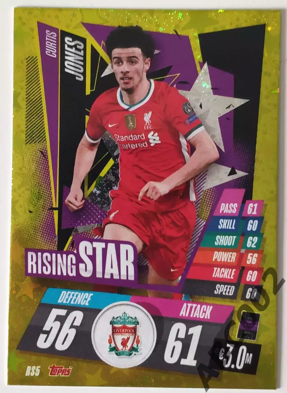 АПЛ / Curtis Jones / Liverpool / Topps Match Attax