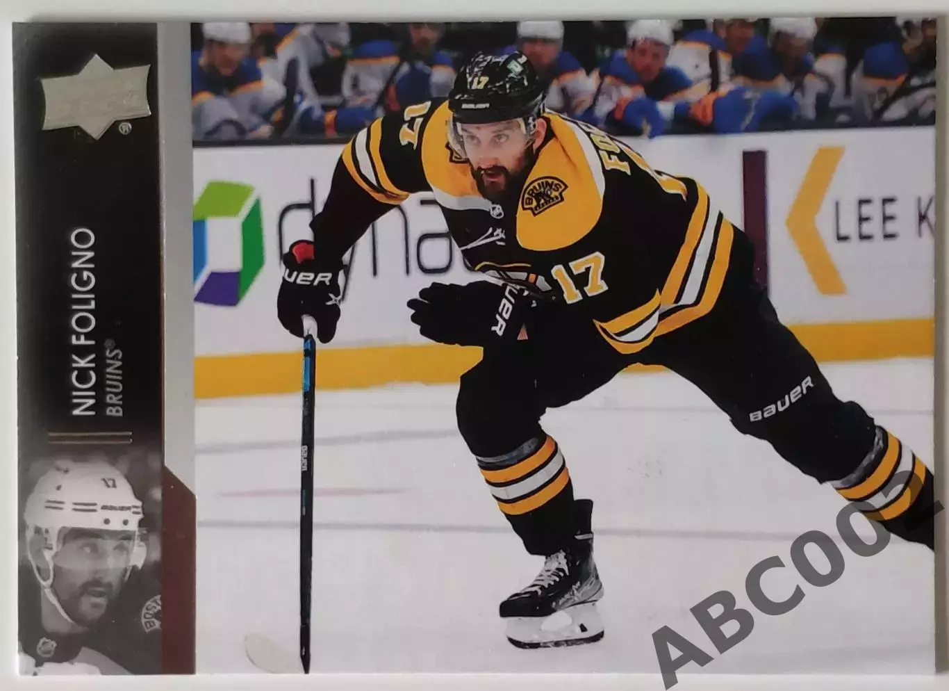 Карточка НХЛ / Nick Foligno / Bruins