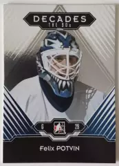 Карточка НХЛ / Felix Potvin / Maple Leafs / Decades 90