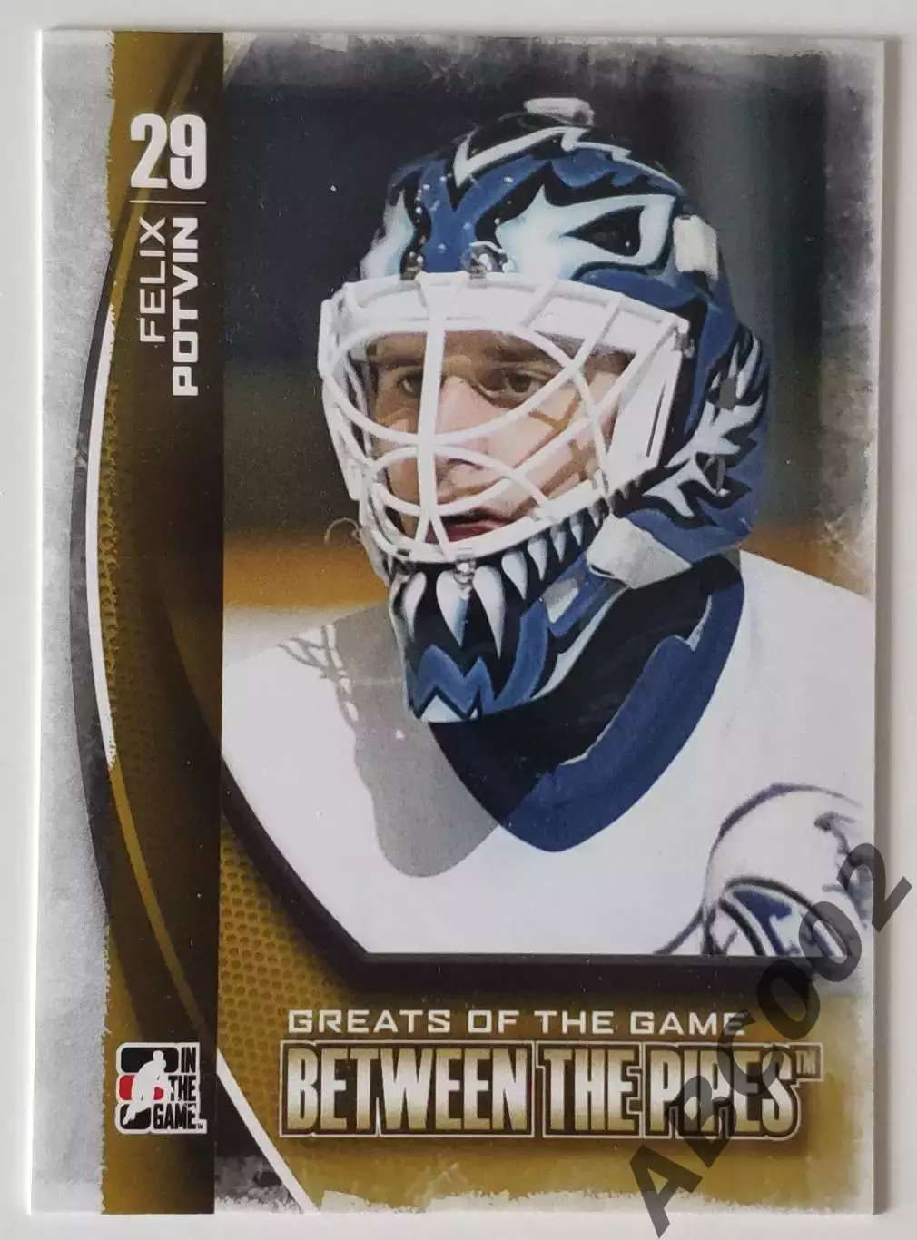 Карточка НХЛ / Felix Potvin / Maple Leafs / Between The Pipes