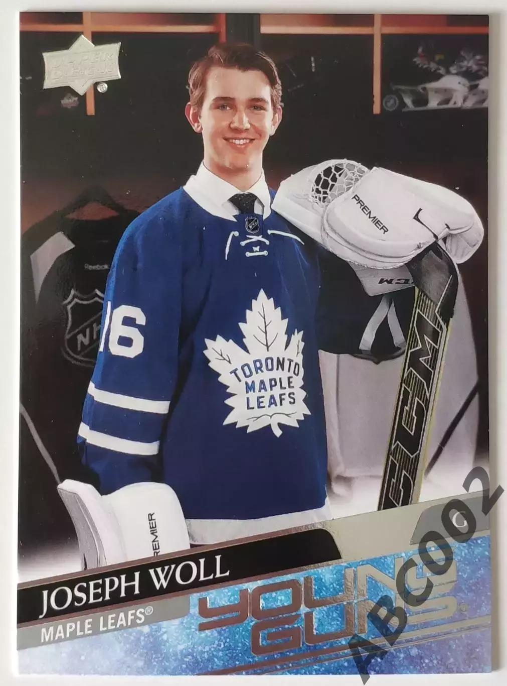 Карточка НХЛ / Young Guns / Joseph Woll / Maple Leafs