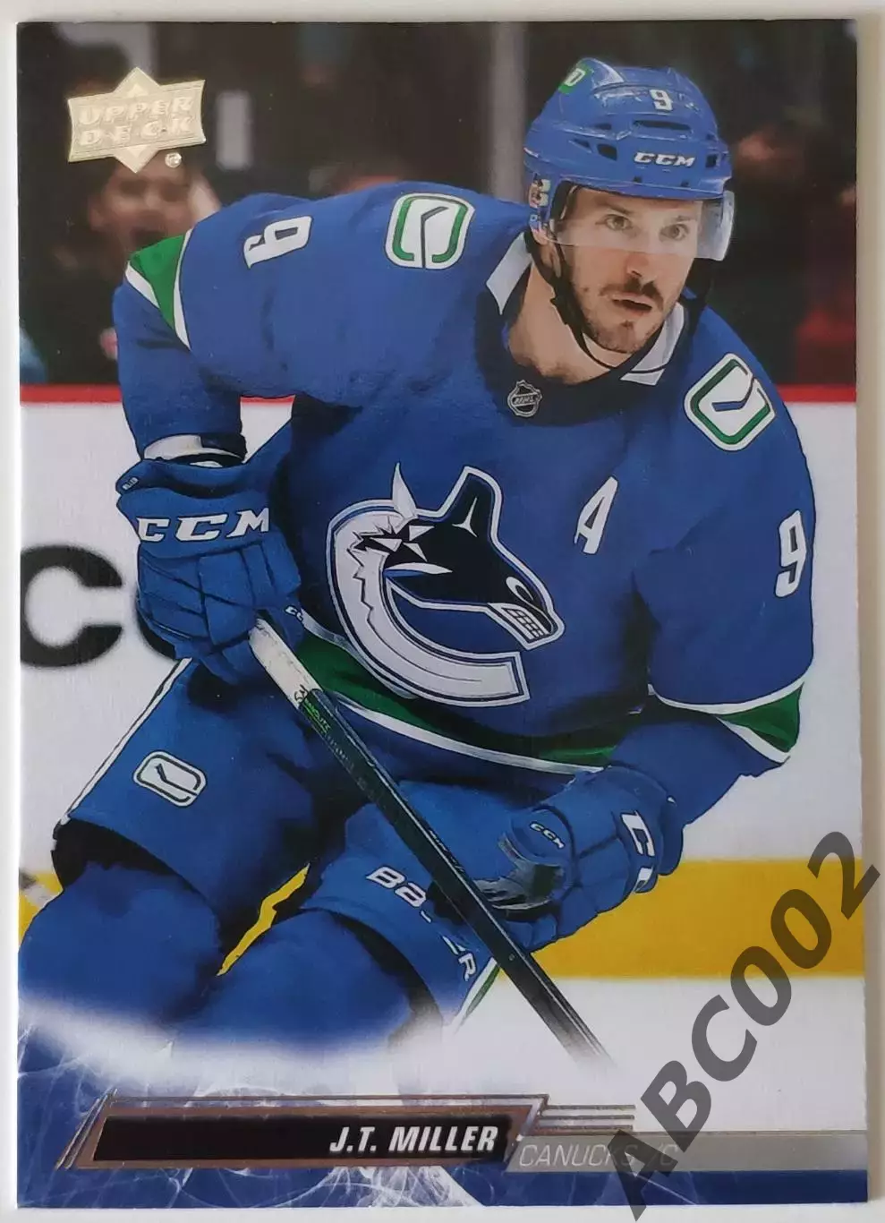 Карточка НХЛ / J.T. Miller / Canucks