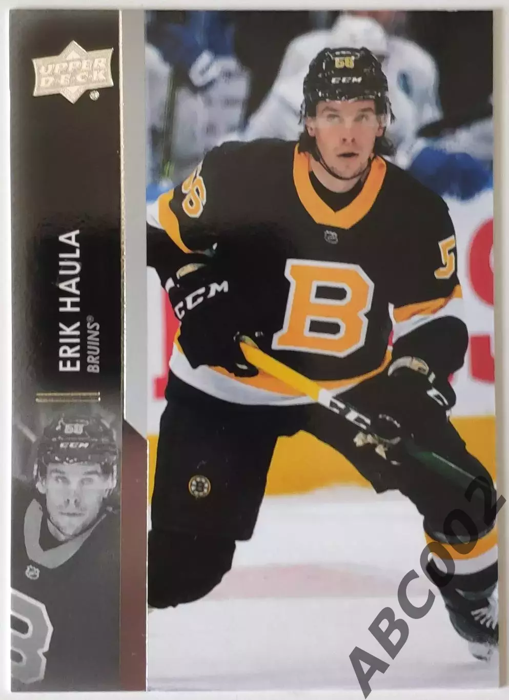 Карточка НХЛ / Erik Haula / Bruins