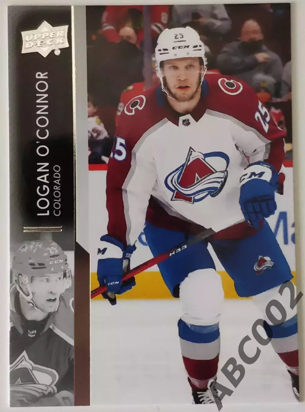 Карточка НХЛ / Logan O'Connor / Colorado
