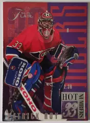 Карточка НХЛ / Patrick Roy / Canadiens / Hot Numbers