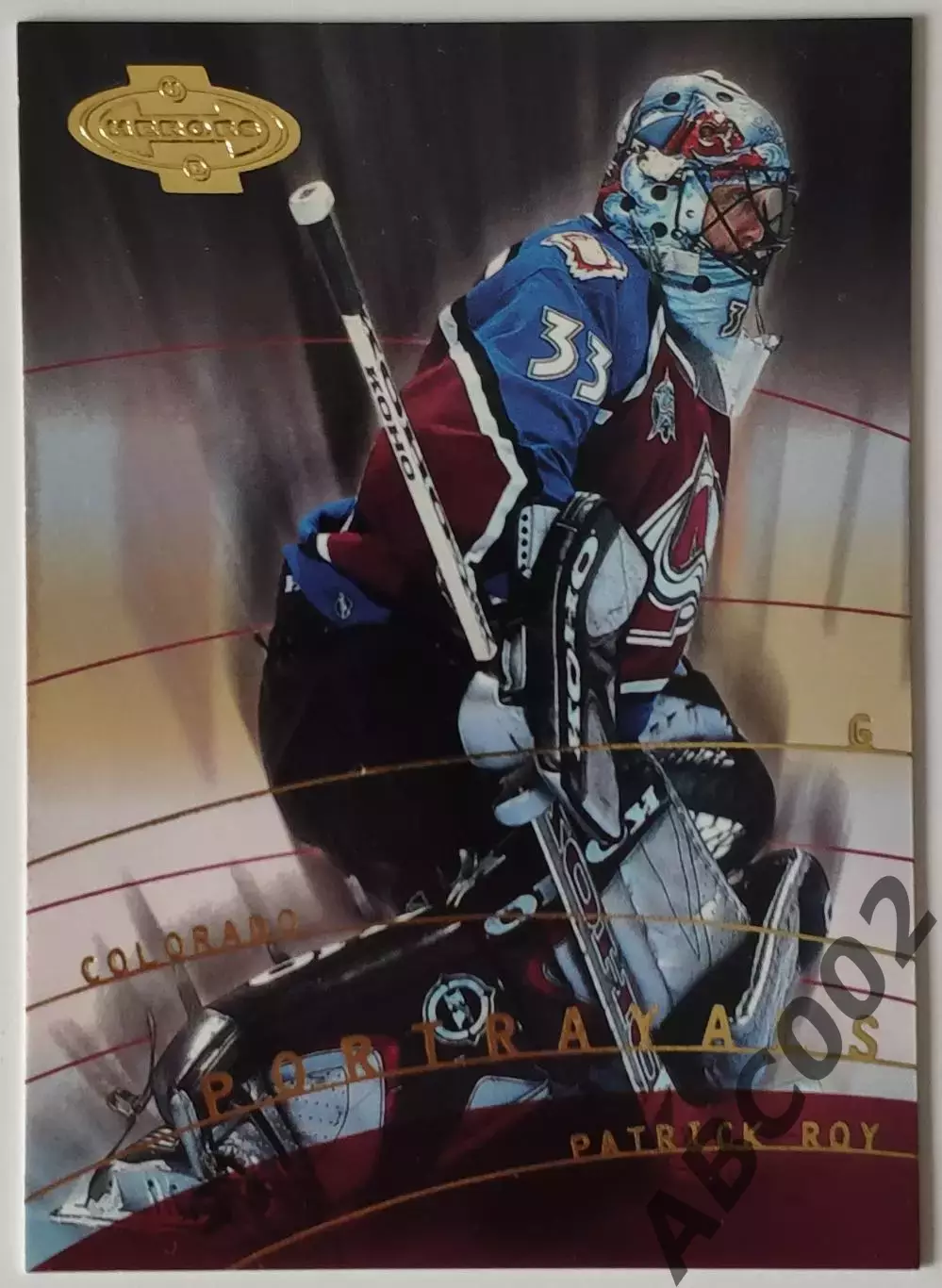 Карточка НХЛ / Patrick Roy / Canadiens / Portrayals