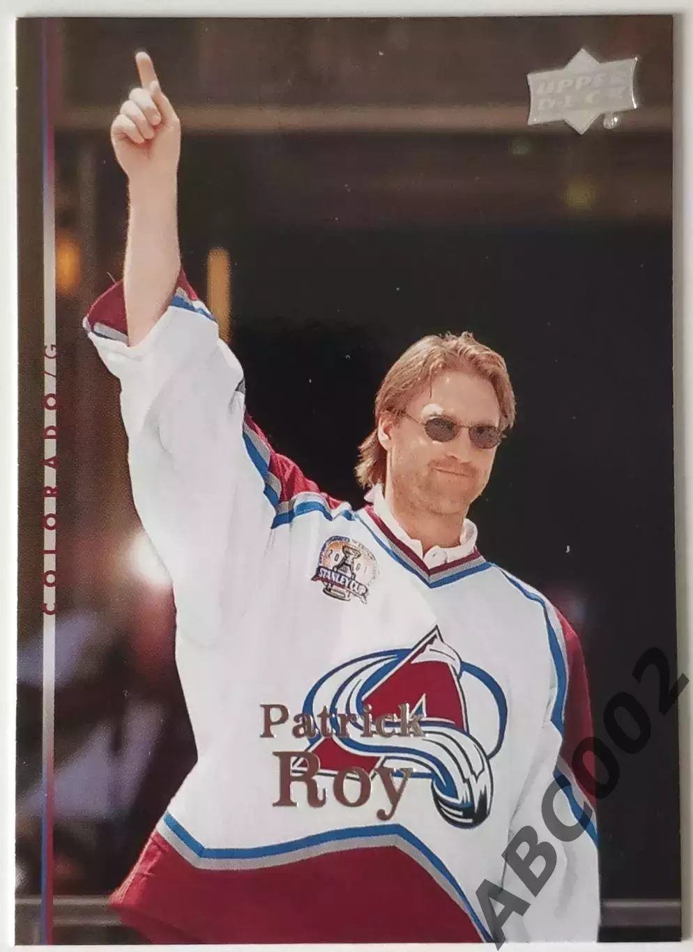 Карточка НХЛ / Patrick Roy / Colorado / Series 1