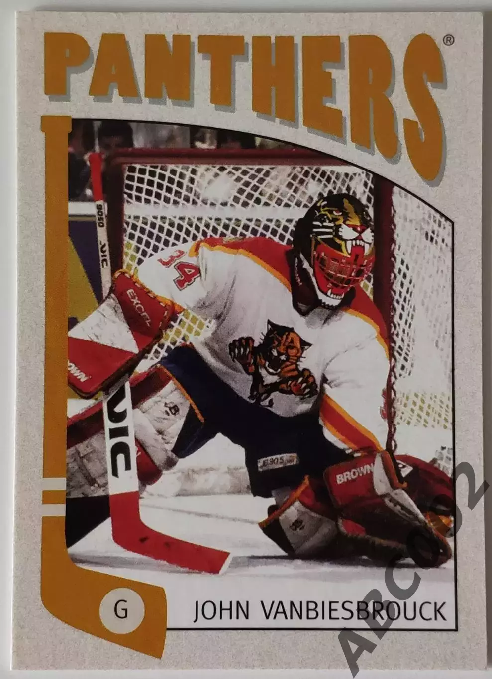 Карточка НХЛ / John Vanbiesbrouck / Panther / In The Game