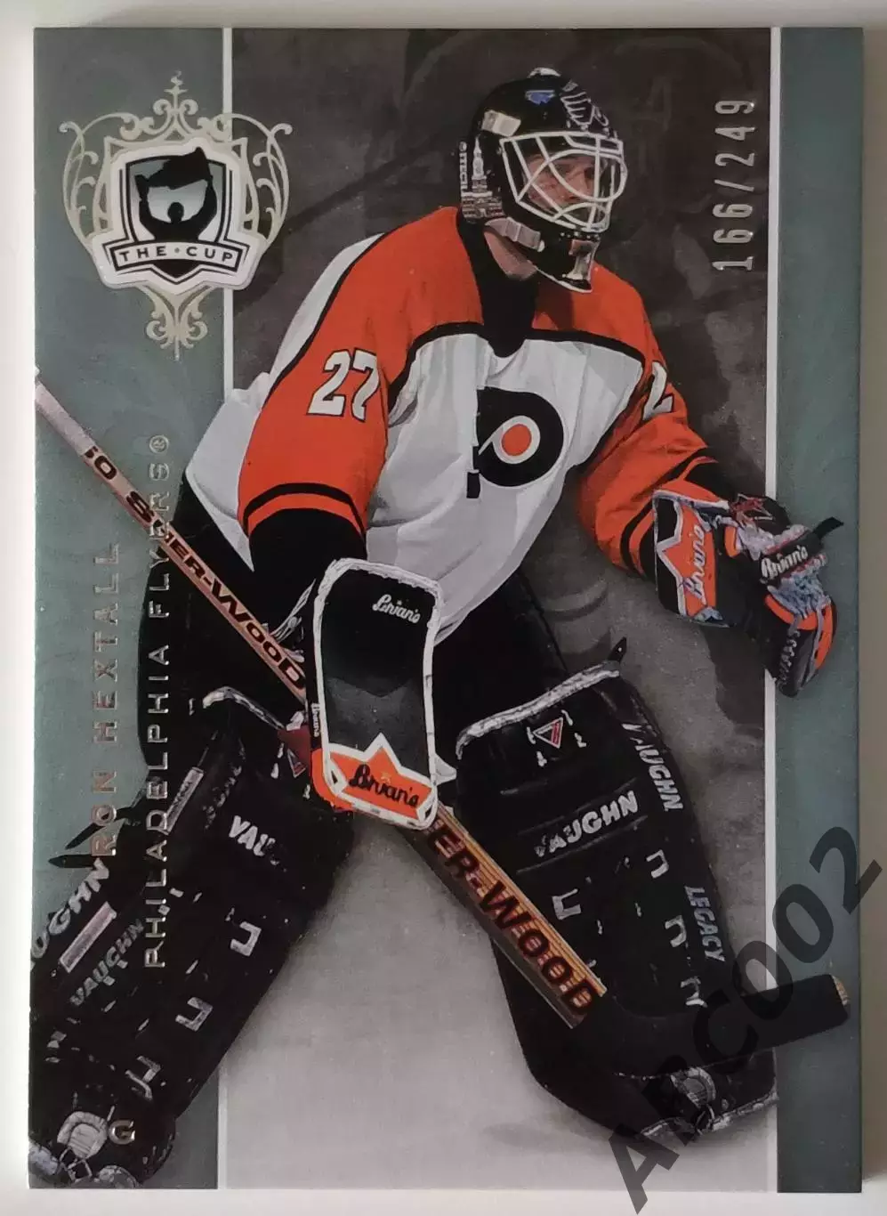 Карточка НХЛ / Ron Hextall / 166 из 249 / Flyers / The Cup