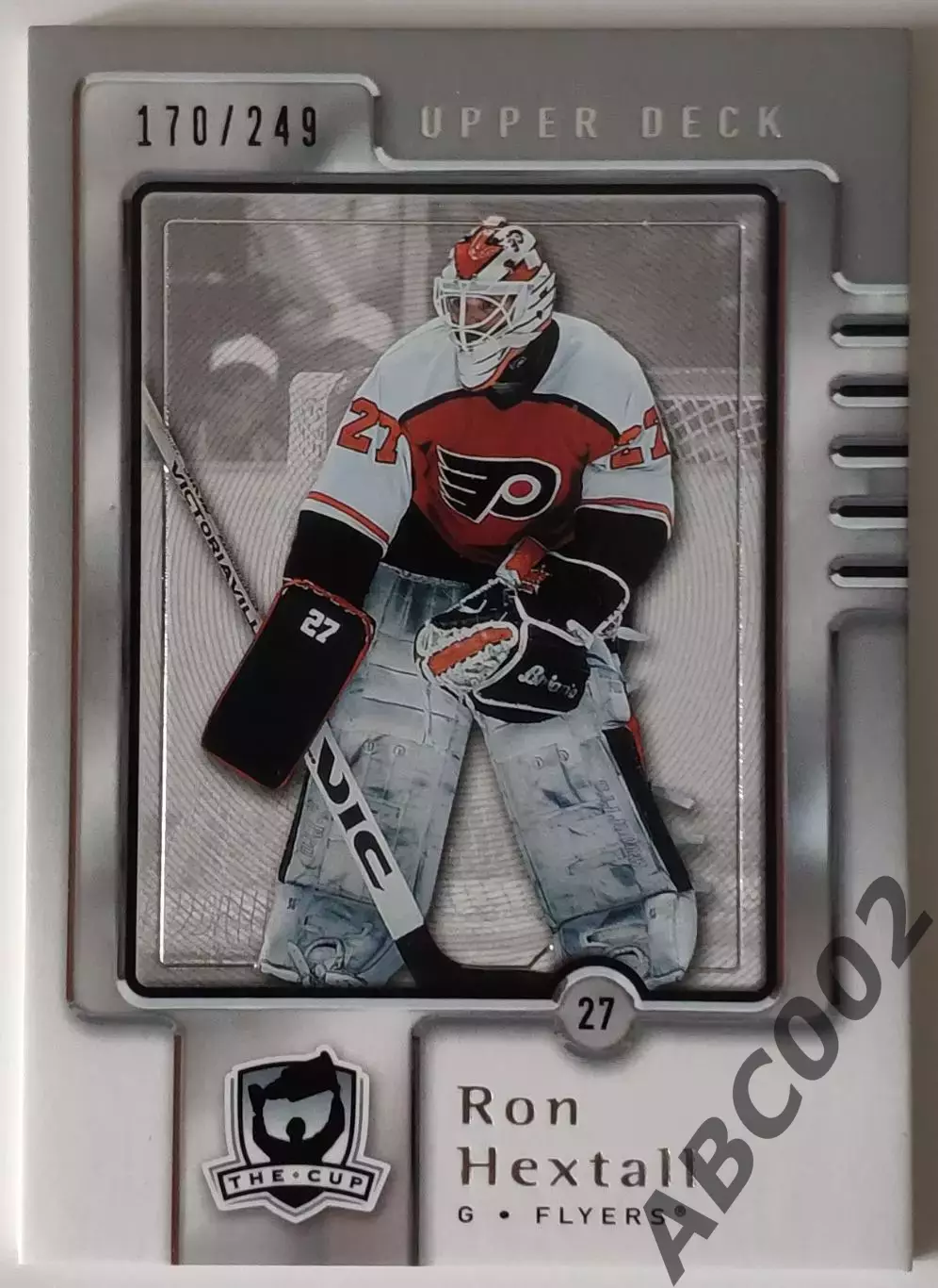 Карточка НХЛ / Ron Hextall / 170 из 249 / Flyers / The Cup
