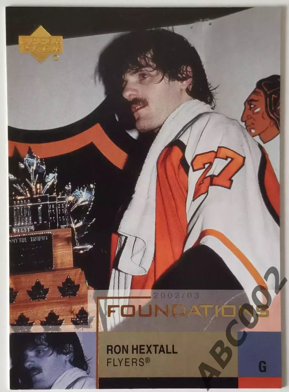 Карточка НХЛ / Ron Hextall / Flyers / Foundations