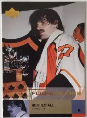 Карточка НХЛ / Ron Hextall / Flyers / Foundations