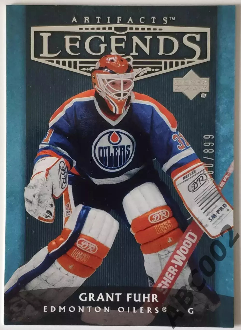 Карточка НХЛ / Grant Fuhr / 560 из 899 / Oilers / Artifacts