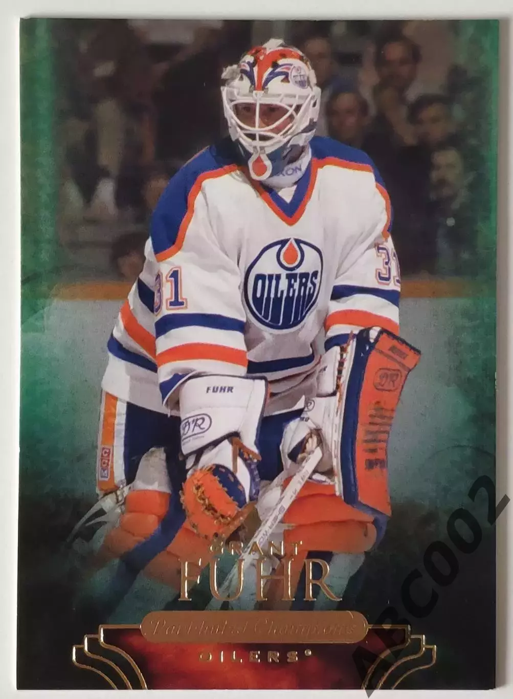 Карточка НХЛ / Grant Fuhr / Oilers / Parkhurst