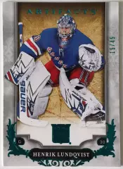 Карточка НХЛ / Henrik Lundqvist / 15 из 45 / Rangers / Artifacts