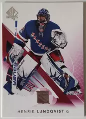 Карточка НХЛ / Henrik Lundqvist / Rangers / SP Authentic
