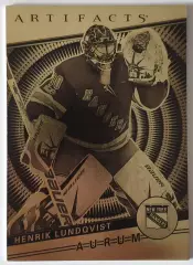 Карточка НХЛ / Henrik Lundqvist / / Rangers / Aurum