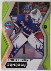 Карточка НХЛ / Henrik Lundqvist / Rangers / Synergy