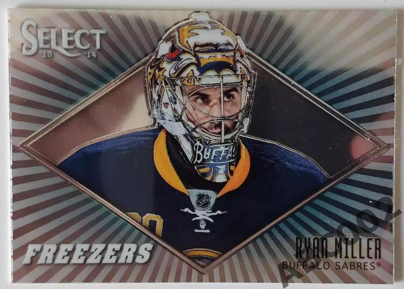 Карточка НХЛ / Ryan Miller / Sabres / Freezers