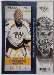 Карточка НХЛ / Pekka Rinne / Nashville / Contenders