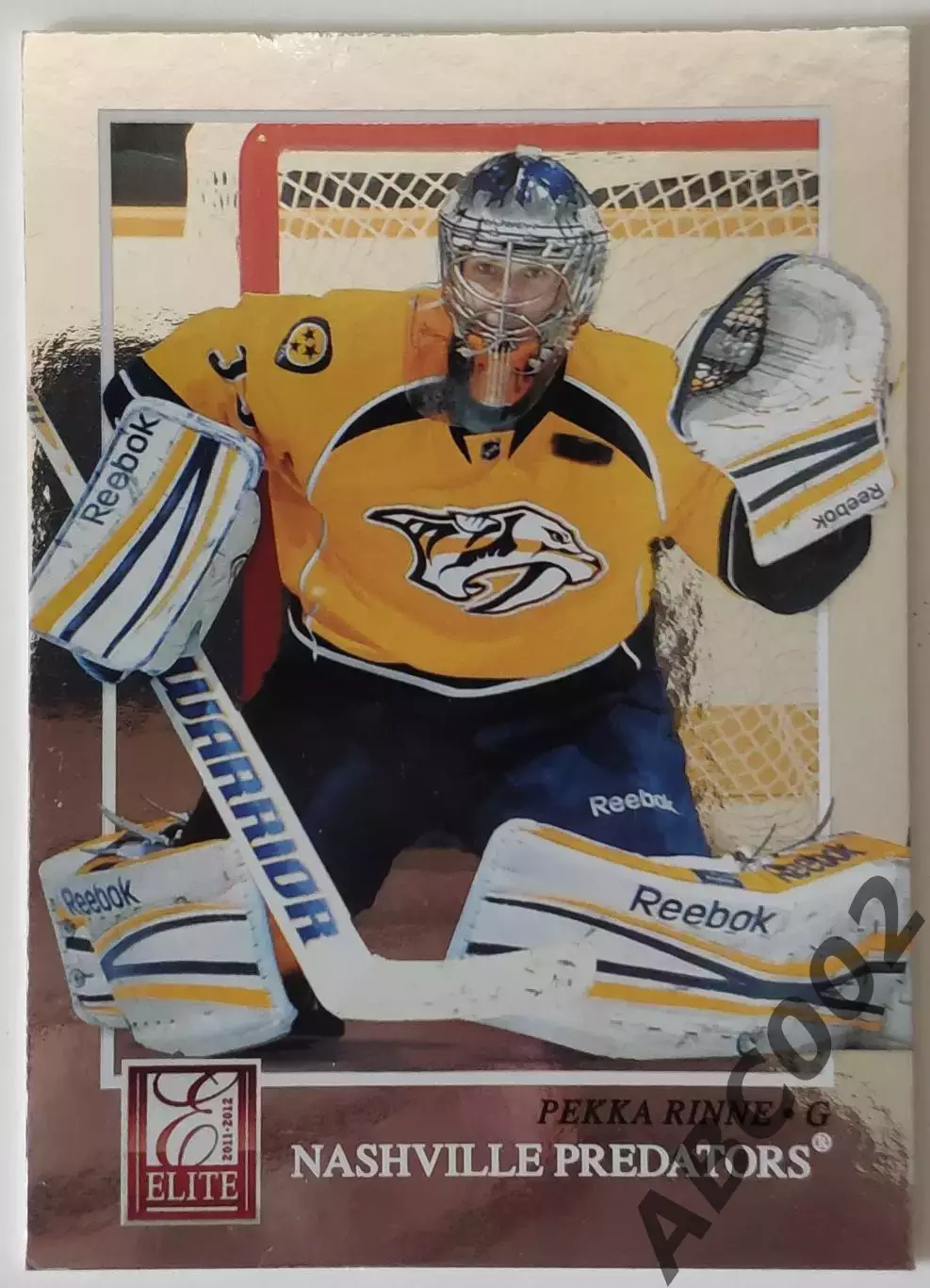 Карточка НХЛ / Pekka Rinne / Nashville / Elite