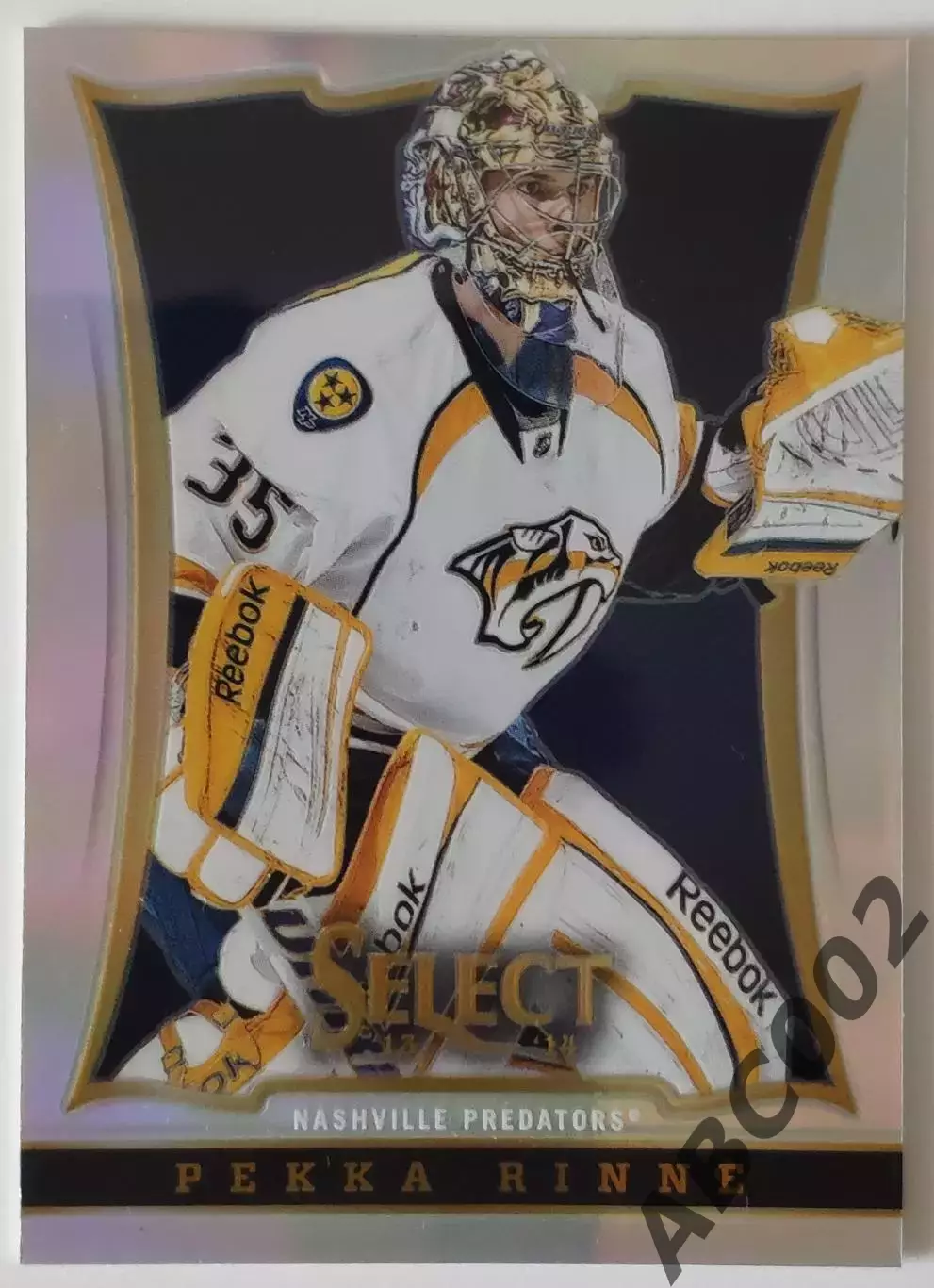 Карточка НХЛ / Pekka Rinne / Nashville / Select Prizm