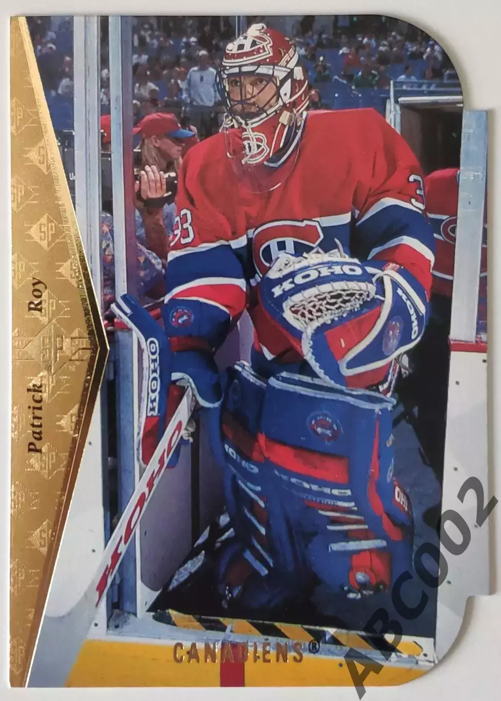 Карточка НХЛ / Patrick Roy / Canadiens / SP