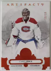 Карточка НХЛ / Carey Price / 13 из 55 / Canadiens / Artifacts