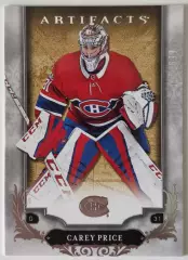 Карточка НХЛ / Carey Price / 525 из 699 / Canadiens / Artifacts