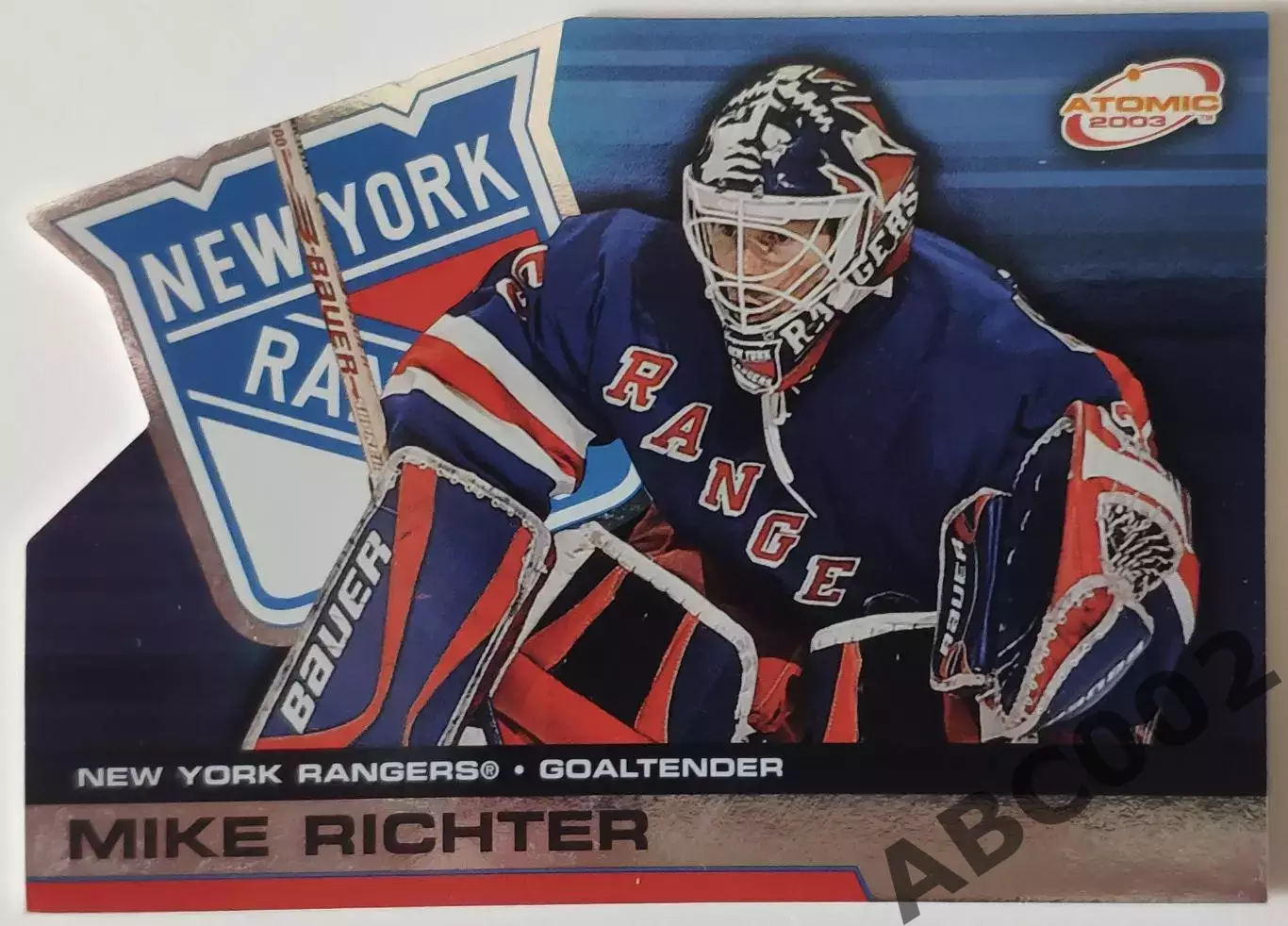Карточка НХЛ / Mike Richter / Rangers / Atomic