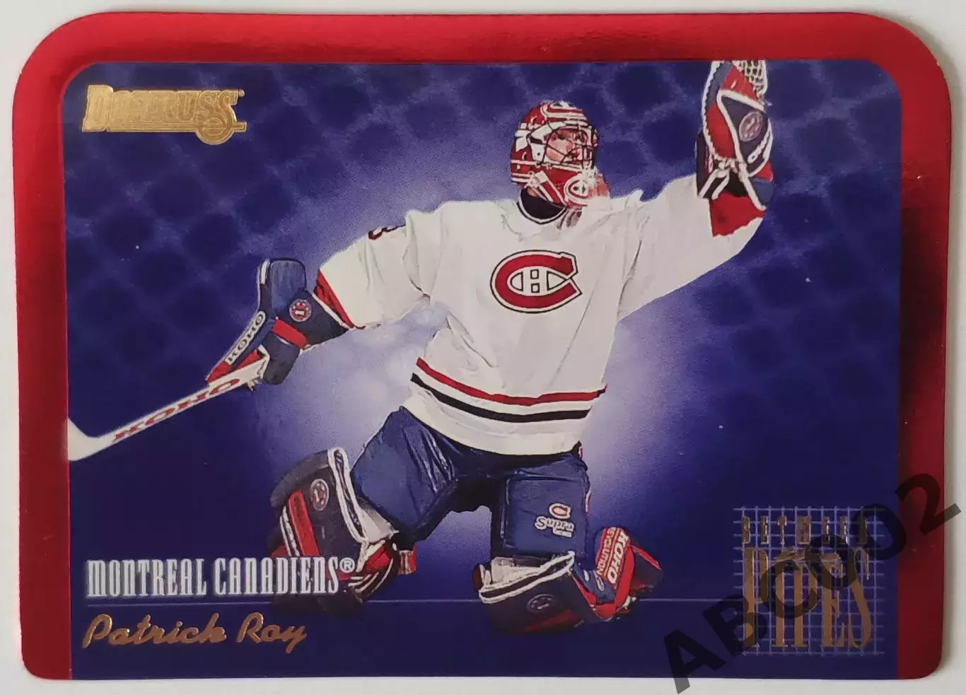 Карточка НХЛ / Patrick Roy / Canadiens / Donruss