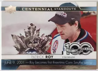 Карточка НХЛ / Patrick Roy / Colorado / Standouts