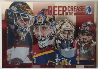 Карточка НХЛ / Nurminem-Dafoe-Hurme-Cassivi / Deep In The Crease / DC-1