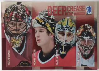 Карточка НХЛ / Thibault-Leighton-Andersson-PassMore / Deep In The Crease / DC-2