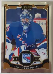 Карточка НХЛ / Henrik Lundqvist / Rangers / O-Pee-Chee