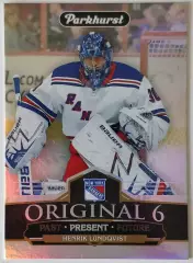 Карточка НХЛ / Henrik Lundqvist / Rangers / Parkhurst
